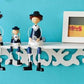 Decorative Wall Hanging Shelf White